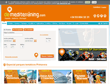 Tablet Screenshot of demediterraning.com